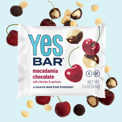 Macadamia Chocolate Pack Snack Bars 6 Packs YES BAR®