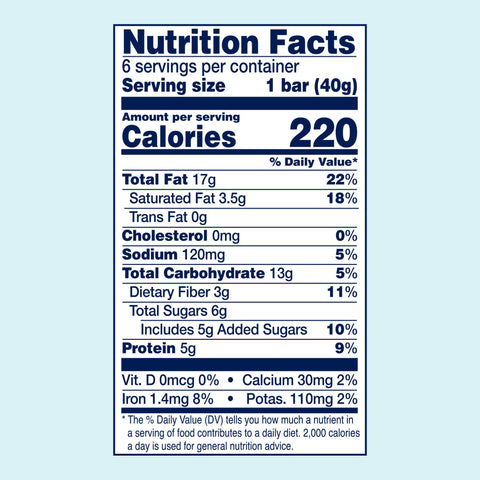 Salted Maple Pecan Pack Nut Bars 6 Packs YES BAR®