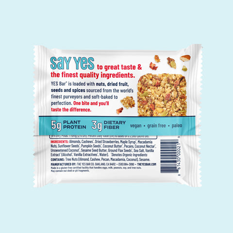 Strawberry Coconut Key Attribute Pack 6 Packs Yes Bar®