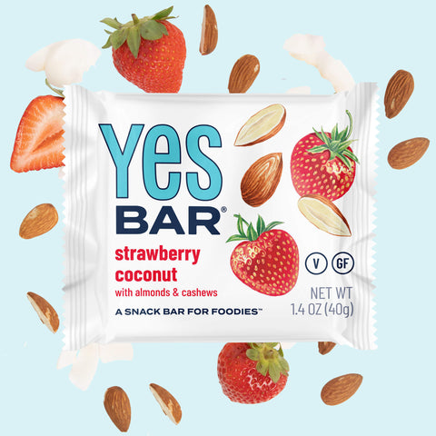 Strawberry Coconut Key Attribute Pack 6 Packs Yes Bar®