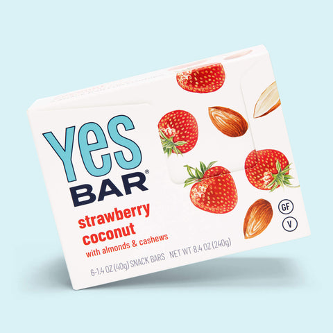 Strawberry Coconut Key Attribute Pack 6 Packs Yes Bar®