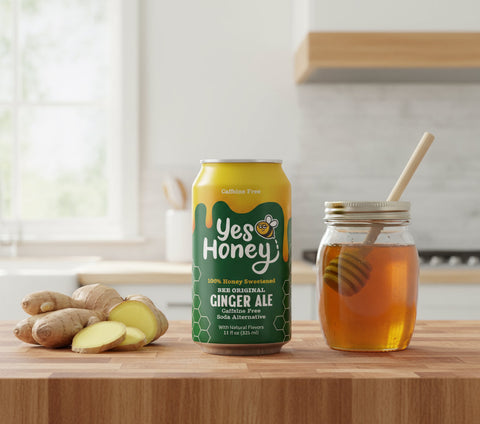 Bee Original Ginger Ale Soda Alternative