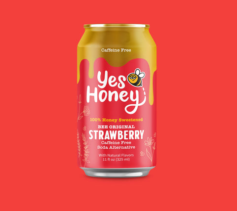 Bee Original Strawberry Soda Alternative