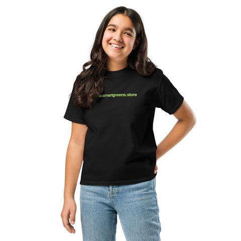 www.smartgreens.store 100% Cotton Youth T-Shirt