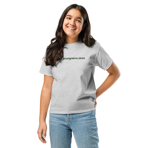 Youth T-Shirt 100% Cotton Classic Fit www.smartgreens.store
