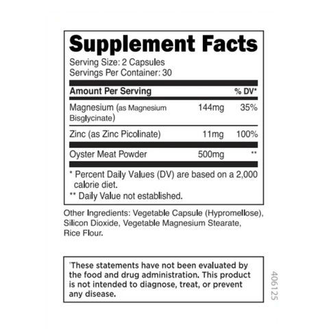 Transparent Labs ZMO -60 capsules